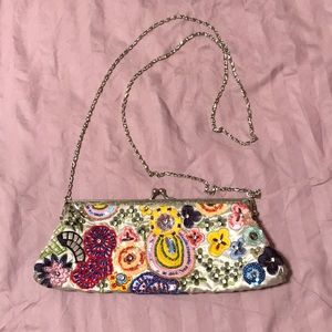 Aldo clutch with detachable strap